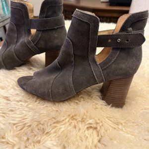 Joe's Jeans Gray Ankle Booties Size 11
